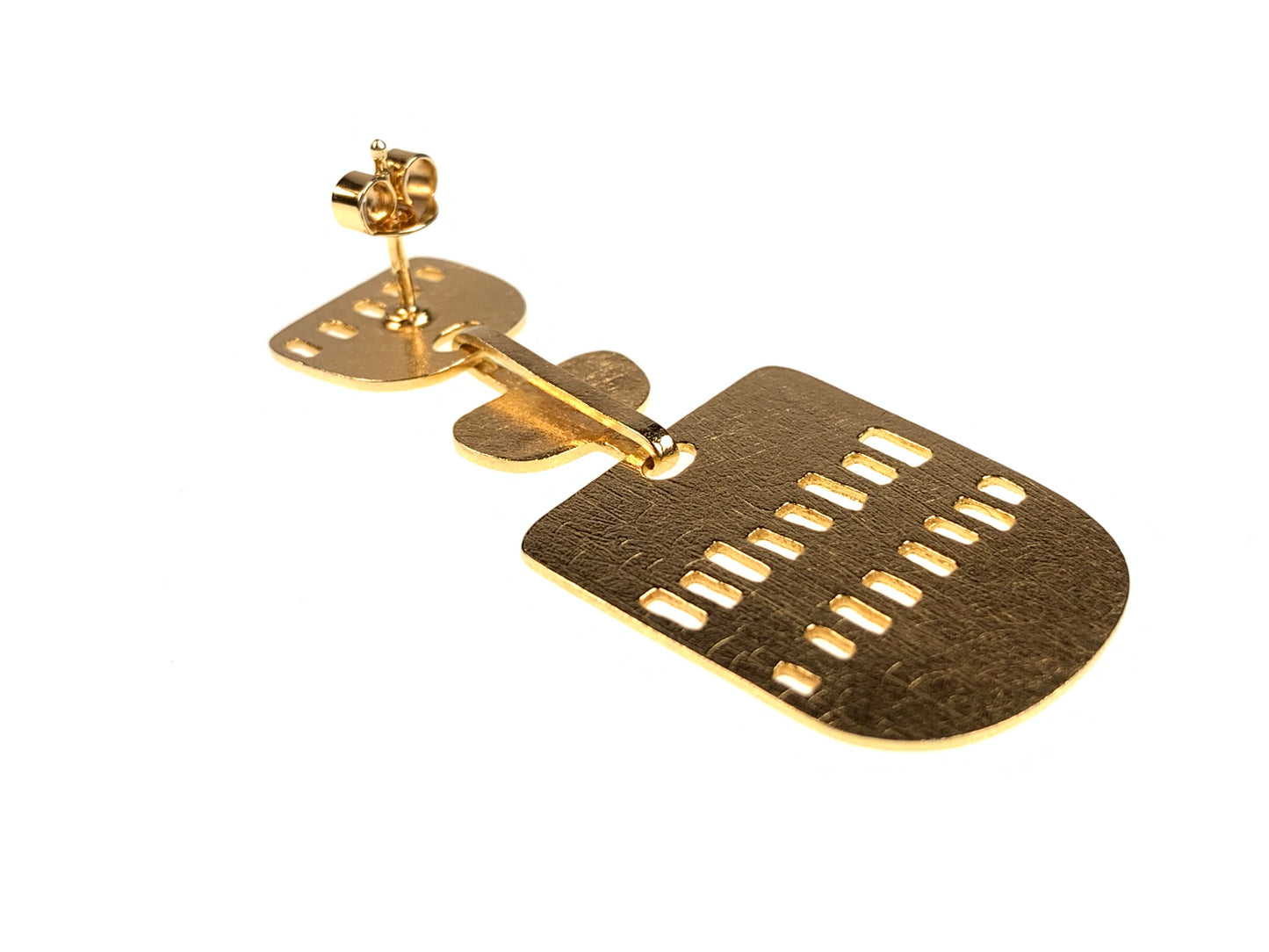 イネステレスジュエリー/ソーラー(SOLAR) ピアス ゴールド BR131 大人のシルバージュエリー