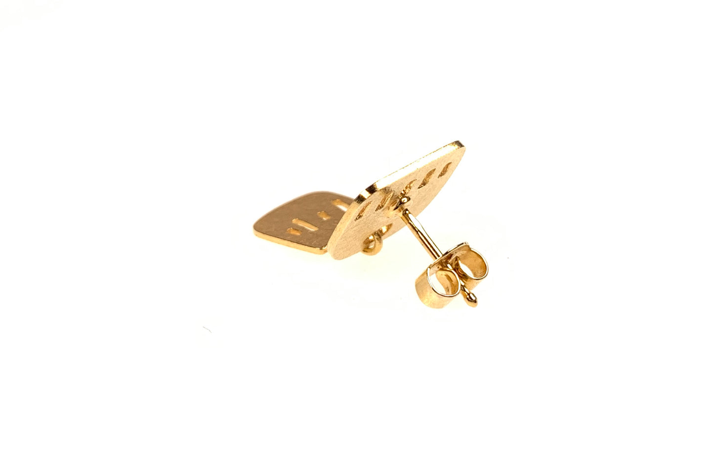 イネステレスジュエリー/ソーラー(SOLAR) ピアス ゴールド BR134 大人のシルバージュエリー