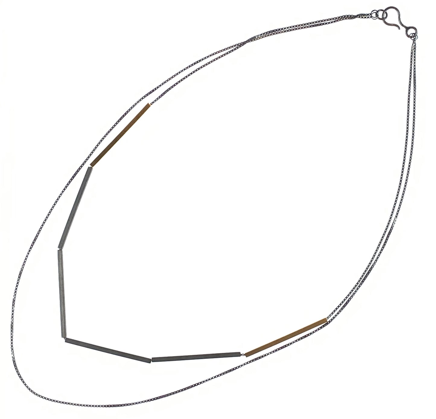 イネステレスジュエリー/リネアス(LINEAS) ネックレス ゴールド CO011 大人のシルバージュエリー