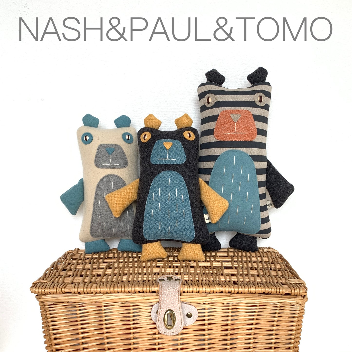 カラパウ/クマのポール(PAUL) おしゃれな大人のぬいぐるみ