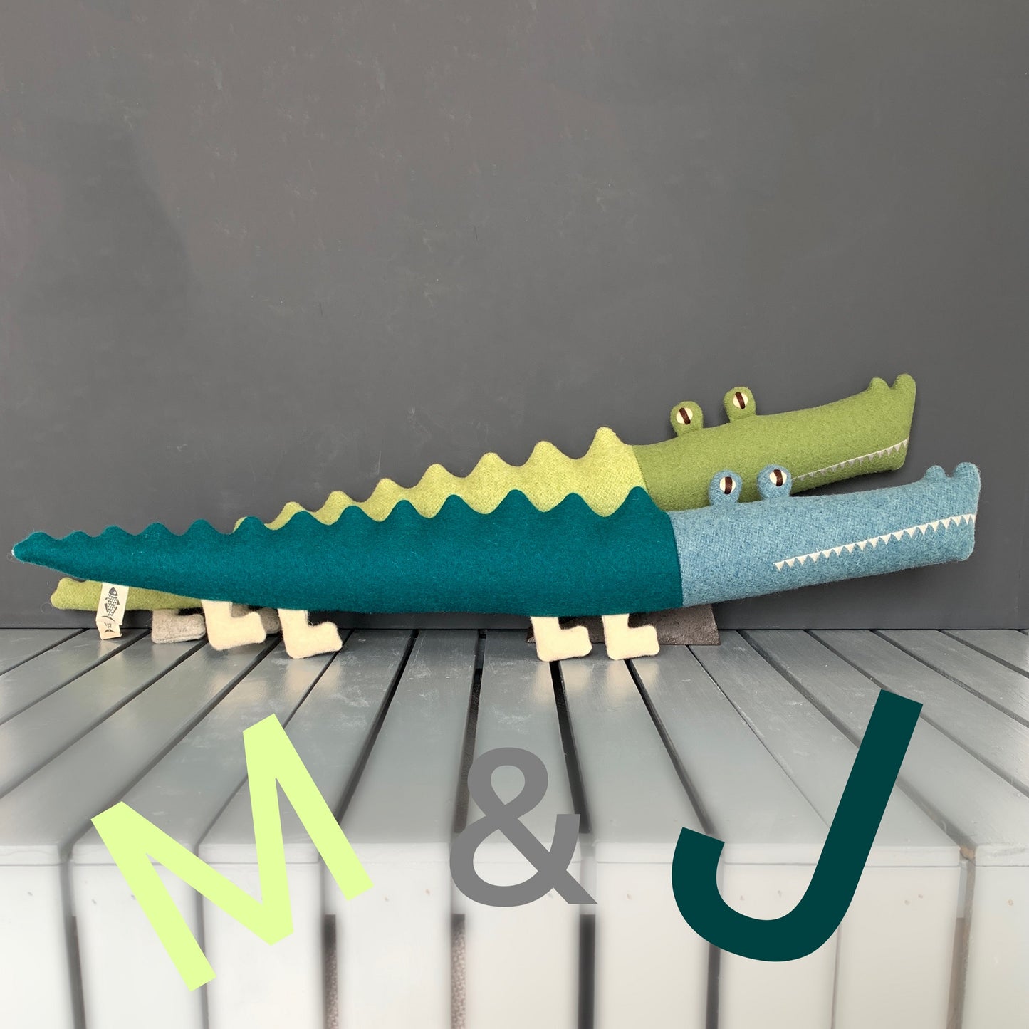 カラパウ/ワニのジャック(JACK) おしゃれな大人のぬいぐるみ