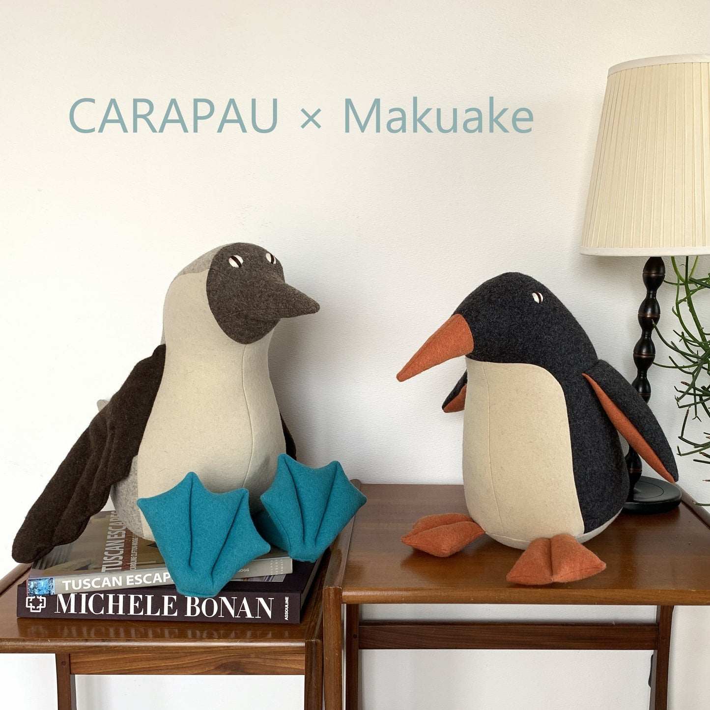 カラパウ/ペンギンのオリバー(OLIVER) おしゃれな大人のぬいぐるみ