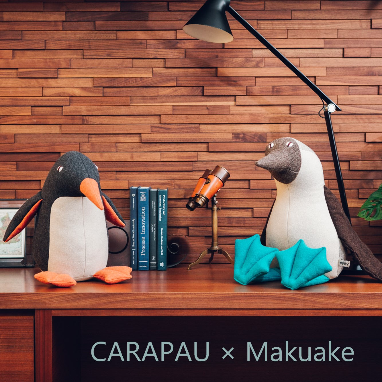 カラパウ/ペンギンのオリバー(OLIVER) おしゃれな大人のぬいぐるみ