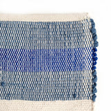 テレサ・ガメイロ/プレイスマット ブルー 手織 ポルトガル製